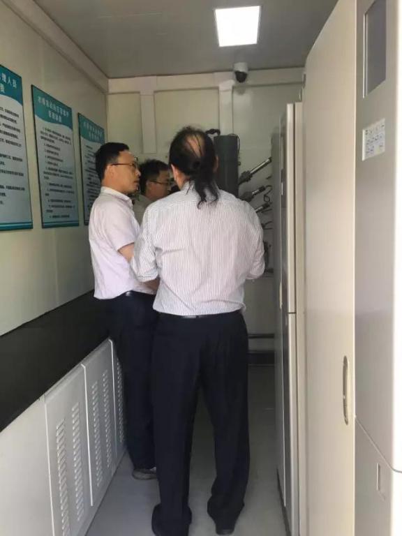 北侖區副區長潘群威一行蒞臨理工環科考察調研