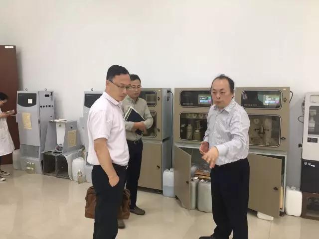 北侖區副區長潘群威一行蒞臨理工環科考察調研